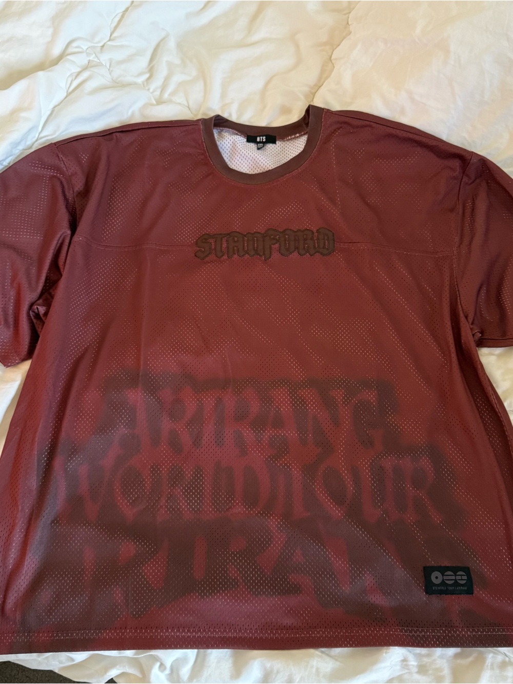 BTS ARIRANG TOUR JERSEY - STANFORD